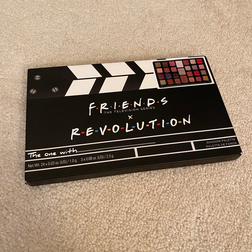 Friends x Revolution Palette